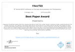 Best Paper Award at FAccT 2023